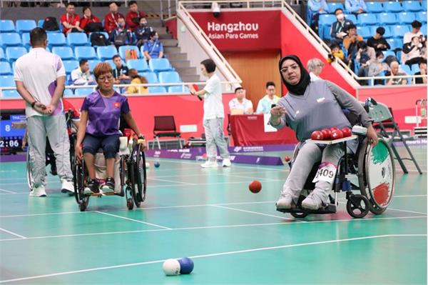 بوچیا در بازی‌های پاراآسیایی هانگژو 4