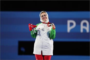 پارالمپیک پاریس ۲۰۲۴/ فاطمه همتی در کامپوند نقره‌ای شد
