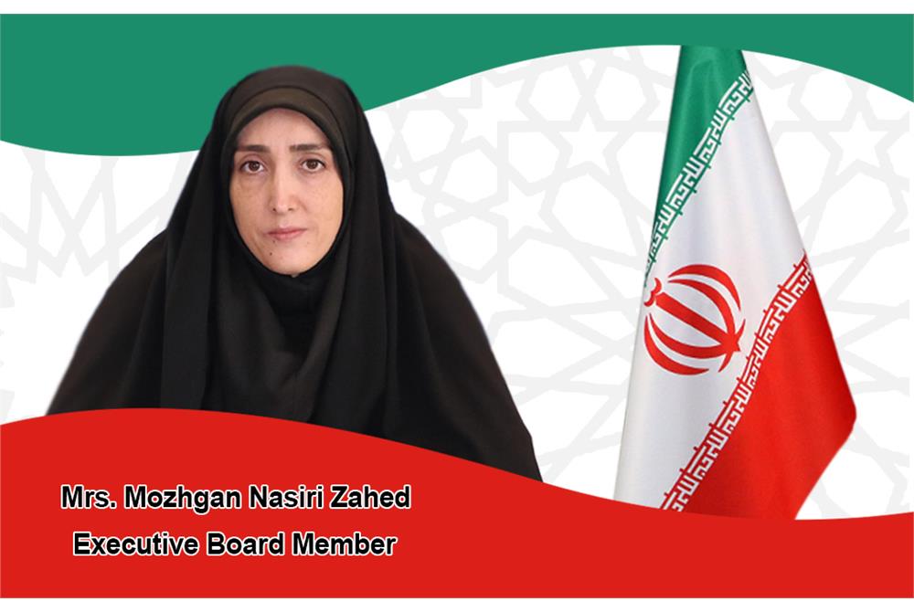 Mozhgan Nasiri Zahed, the executive board member