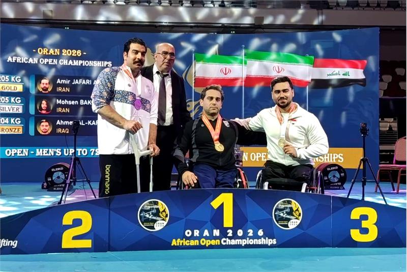 Iran secure gold and silver and overall title in men’s up to 72kg in Oran