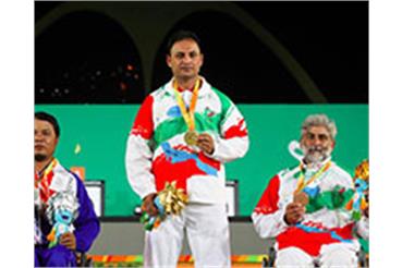 غلامرضا رحیمی در ریکرو چهارمین طلای ایران را صید کرد