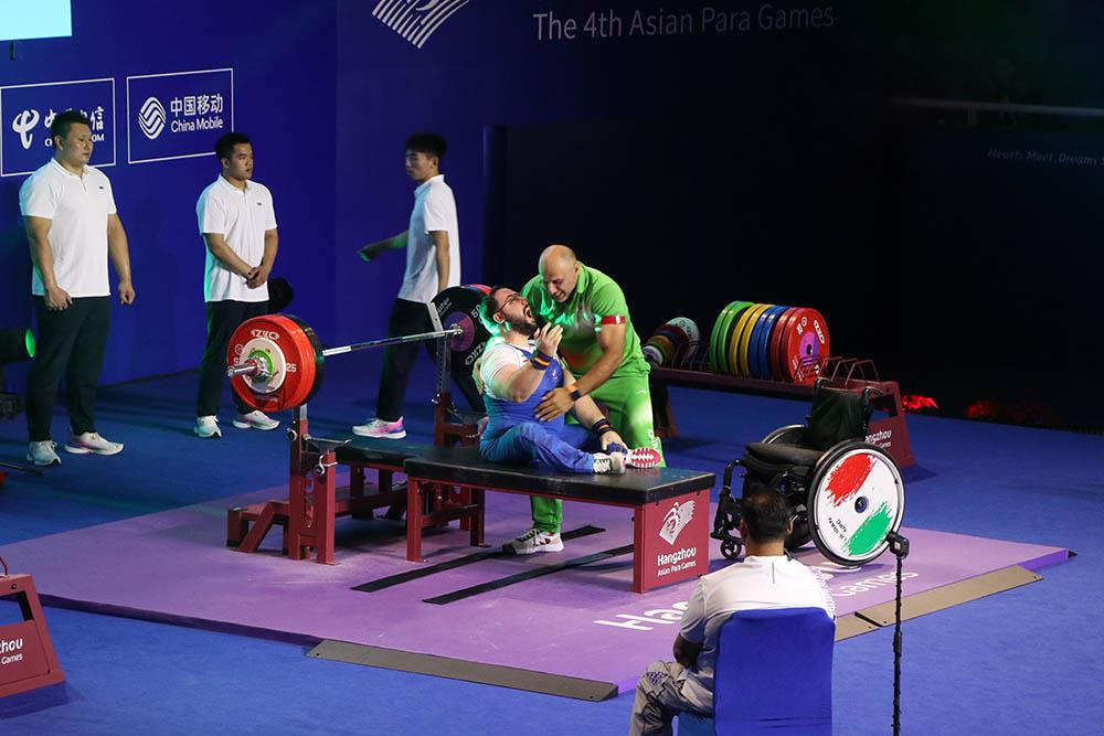 پاراوزنه‌برداری ایران در بازی‌های هانگژو 9