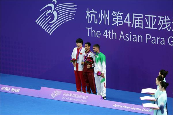 پاراشنا در پاراآسیایی هانگژو 2