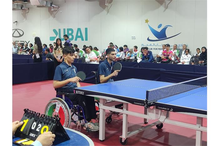 پاراتنیس روی میز/ سومین برنز در دوبل به ارمغان آمد