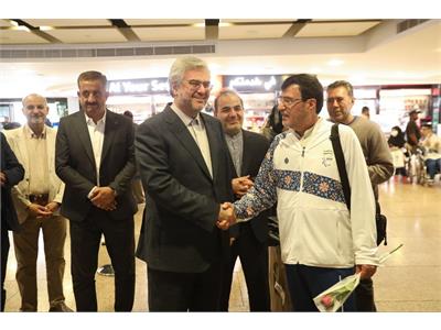 Team Iran Arrives in Dubai for 5th Asian Youth Para Games