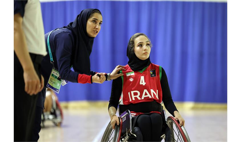 گزارش تصویری/ دیدار تیم ملی بسکتبال با ویلچر بانوان کشورمان مقابل تایلند 13