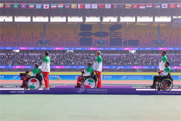 مردان پارادوومیدانی‌کار ایران در بازی‌های پاراآسیایی 25