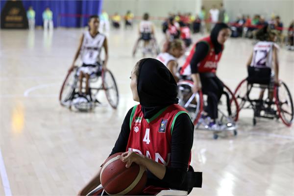 گزارش تصویری/ دیدار تیم ملی بسکتبال با ویلچر بانوان کشورمان مقابل تایلند 9