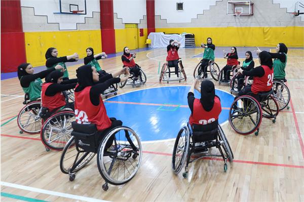 بسکتبال با ویلچر دختران  13