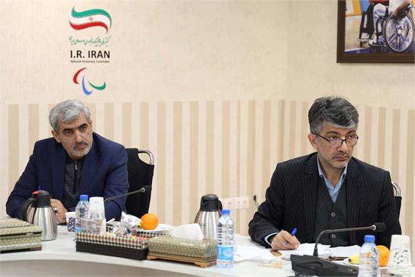 نشست رییس کمیته ملی پارالمپیک و رئیس سازمان‌ آموزش و پرورش استثنایی 1