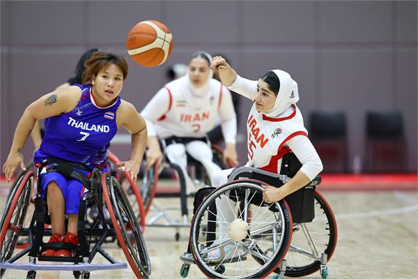 Women's Wheelchair Basketball Iran vs Thailand 14