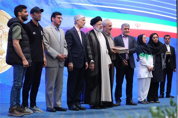 گزارش تصویری/ آیین تجلیل رییس جمهور از مدال آوران ورزش کشور  4