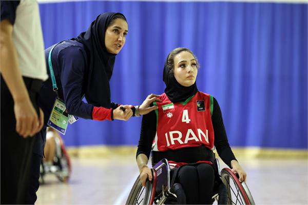 گزارش تصویری/ دیدار تیم ملی بسکتبال با ویلچر بانوان کشورمان مقابل تایلند 13