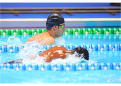 Iranian VI Swimmer Starts Last Round of Hangzhou Trainings