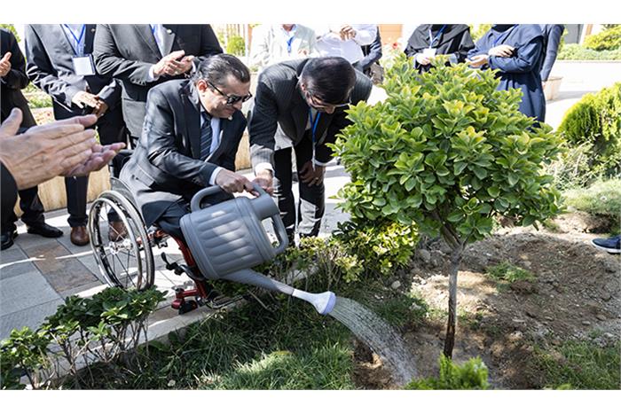 کاشت درخت دوستی میان کمیته ملی پارالمپیک ایران و کمیته پارالمپیک آسیا APC