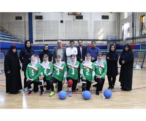 NPC Visit Goalball and Blind Football Camp 1