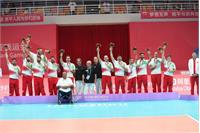 تیم والیبال نشسته مردان به چهارمین عنوان قهرمانی بازی‌های پاراآسیایی دست یافت