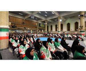 Supreme Leader meeting with Iran sports delegations  12