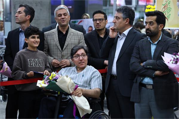 گزارش تصویری استقبال از دومین گروه ملی‌پوشان پاراآسیایی ناگویا 19