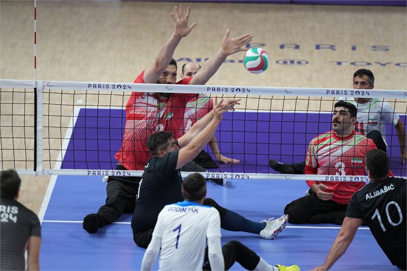 Sitting Volleyball camp