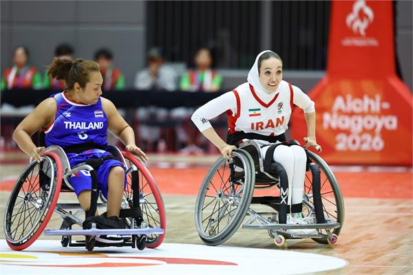Women's Wheelchair Basketball Iran vs Thailand 13
