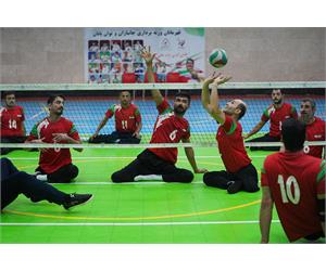 Iran Men's Sitting Volleyball prep camp for Paris 2024 12