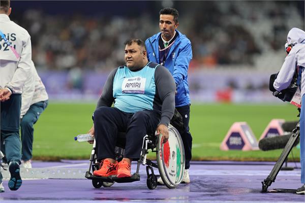 Paris Day 2 Athletics Amir kholousi. Sadegh Nikgotar 19