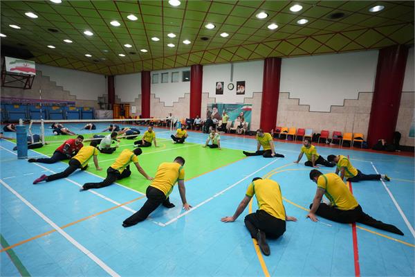 اردوی مشترک والیبال نشسته  16