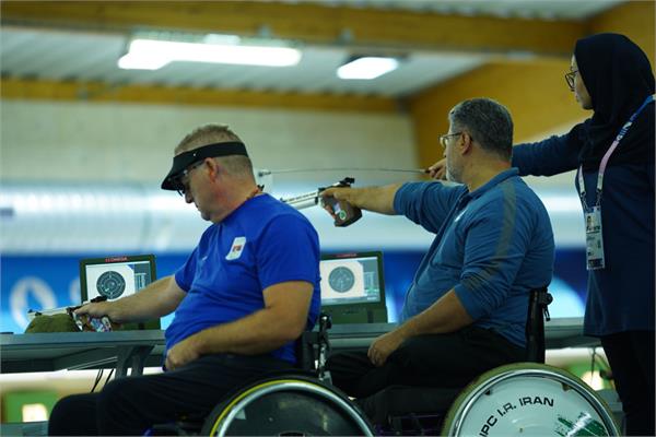 Mirshafiei at P1 events of Paris 2024 5