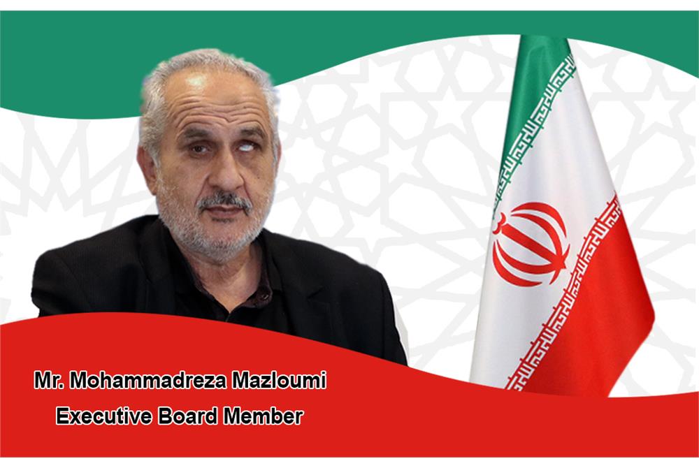 Mohammadreza Mazloumi, the executive board member