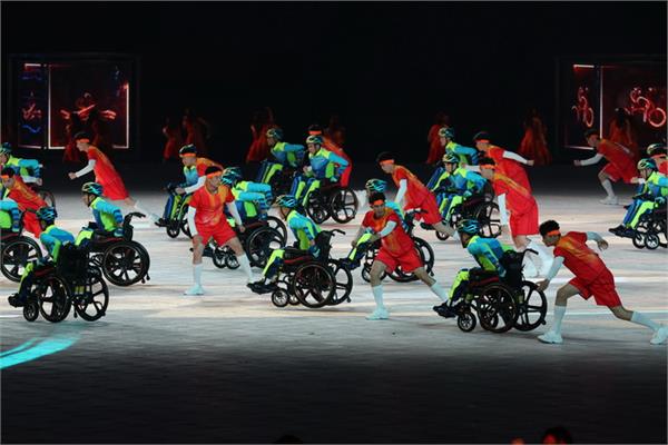 گزارش تصویری دوم/ افتتاحیه بازی‌های پاراآسیایی هانگژو 6