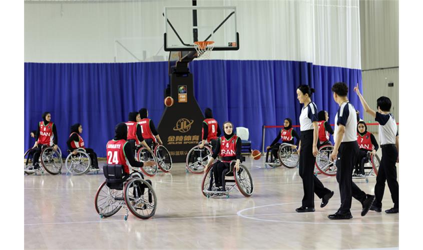 گزارش تصویری/ دیدار تیم ملی بسکتبال با ویلچر بانوان کشورمان مقابل تایلند 16