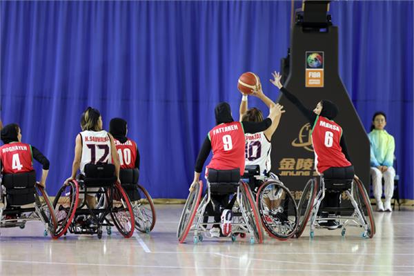 گزارش تصویری/ دیدار تیم ملی بسکتبال با ویلچر بانوان کشورمان مقابل تایلند 5