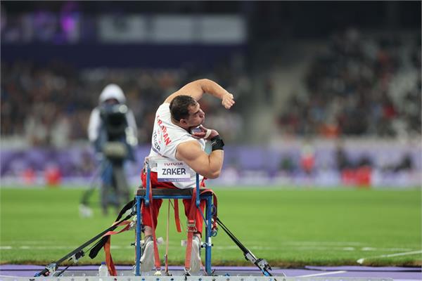 Paris Day 2 Athletics Amir kholousi. Sadegh Nikgotar 16