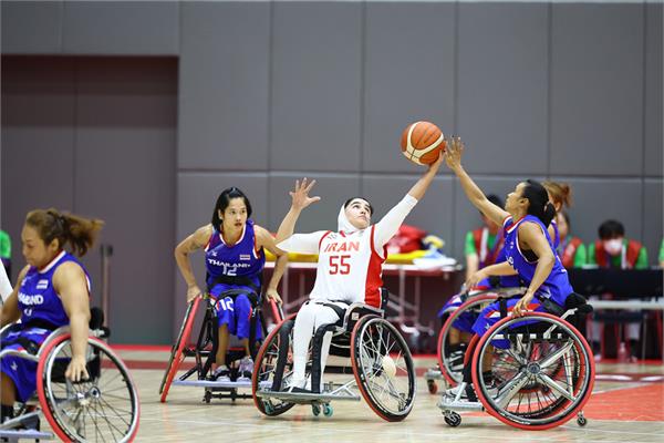 Women's Wheelchair Basketball Iran vs Thailand 15