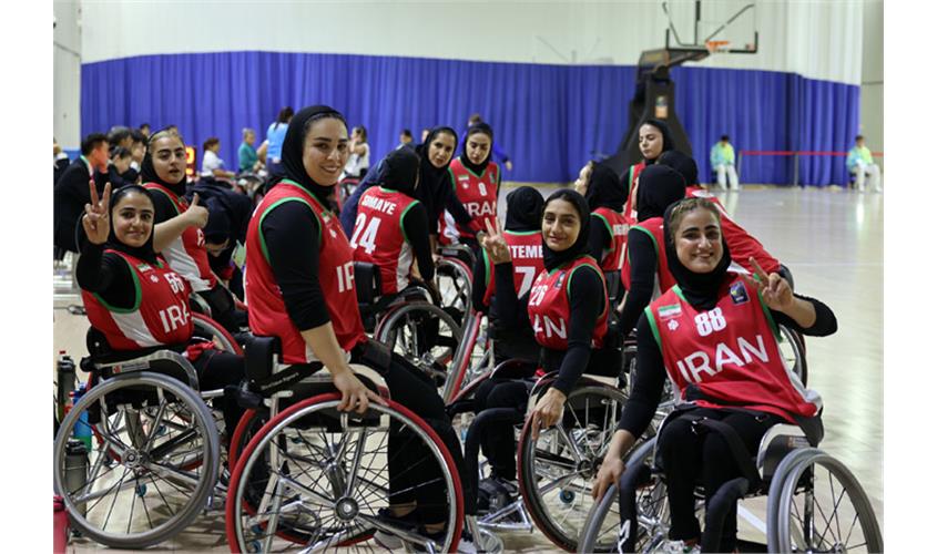 گزارش تصویری/ دیدار تیم ملی بسکتبال با ویلچر بانوان کشورمان مقابل تایلند 19