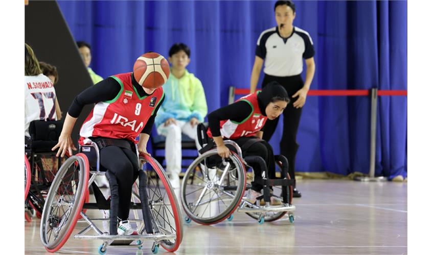 گزارش تصویری/ دیدار تیم ملی بسکتبال با ویلچر بانوان کشورمان مقابل تایلند 1