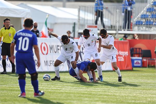 Blind Football Iran vs Thailand 9
