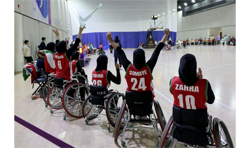 گزارش تصویری/ دیدار تیم ملی بسکتبال با ویلچر بانوان کشورمان مقابل تایلند 11