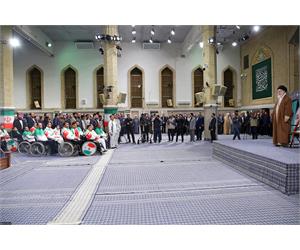 Supreme Leader meeting with Iran sports delegations  4