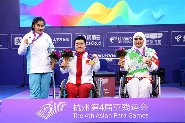 بانوان پاراوزنه‌بردار در بازی‌های پاراآسیایی 13