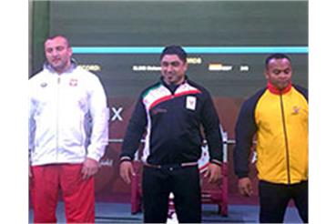 پاراوزنه برداری قهرمانی جهان / سامان رضی با عنوان چهارمی به کار خود پایان داد