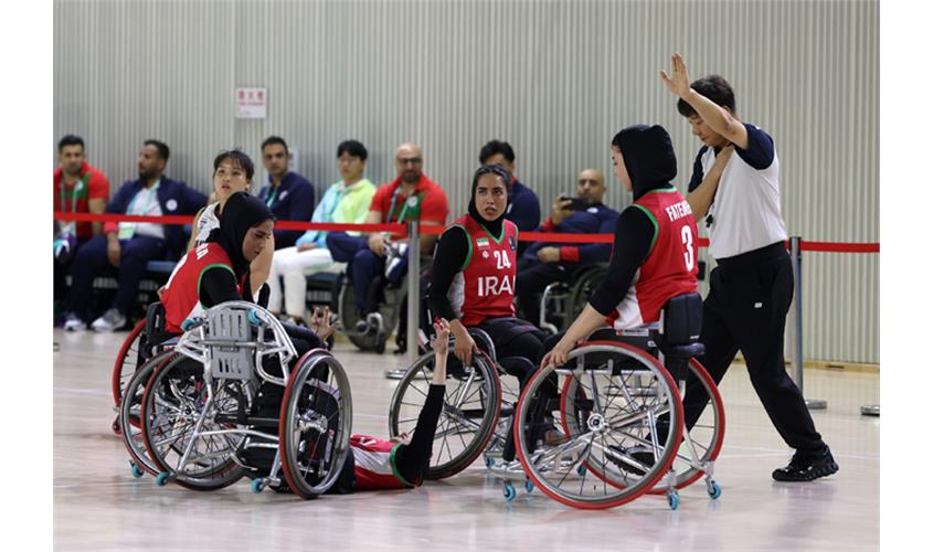 گزارش تصویری/ دیدار تیم ملی بسکتبال با ویلچر بانوان کشورمان مقابل تایلند 17