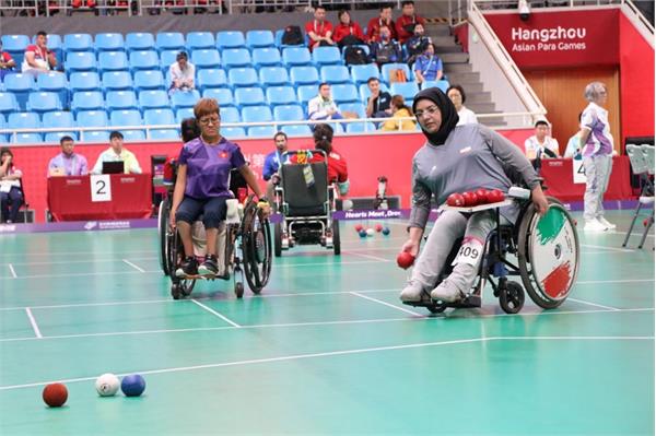 بوچیا در بازی‌های پاراآسیایی هانگژو 3