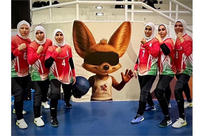 ​غلبه قاطع دختران گلبال ایران بر کره‌جنوبی در پاراآسیایی جوانان دبی ۲۰۲۵