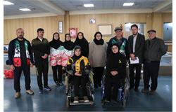 President Karegary Visits National Shooting Para Sport Camp