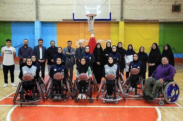 NPC President Visits Females’ Wheelchair Basketball