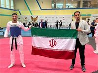 صید اولین طلای پاراتکواندو توسط امیرحسین علیزاده