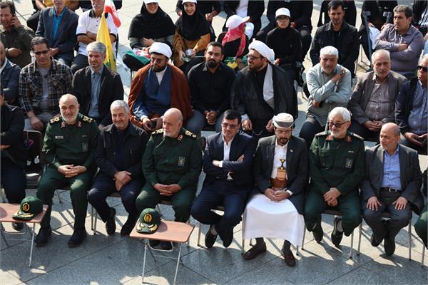 مراسم تشییع پیکر سردار شهید نیلفروشان  18