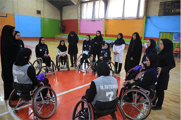 بازدید بسکتبال با ویلچر  14